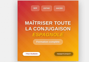 La conjugaison espagnole